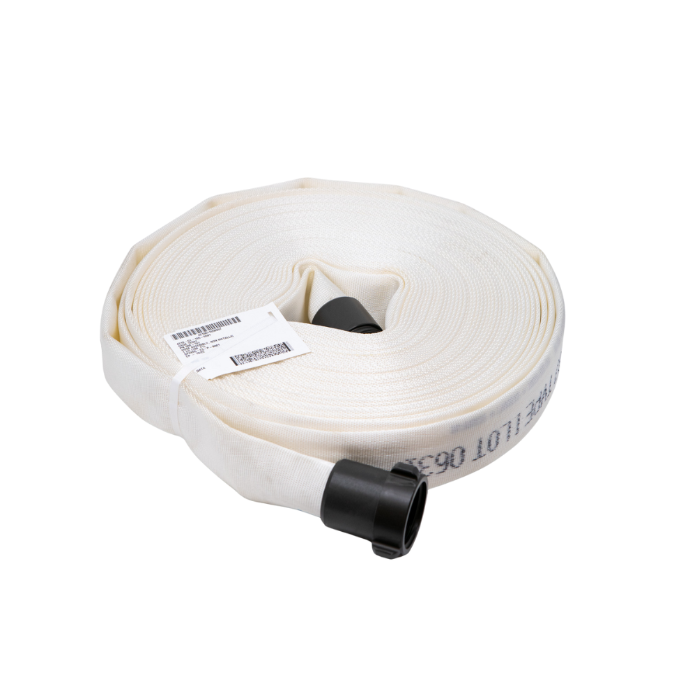 Fire Hose: Spec 187, Type I, 1", 100', light weight synthetic forestry hose