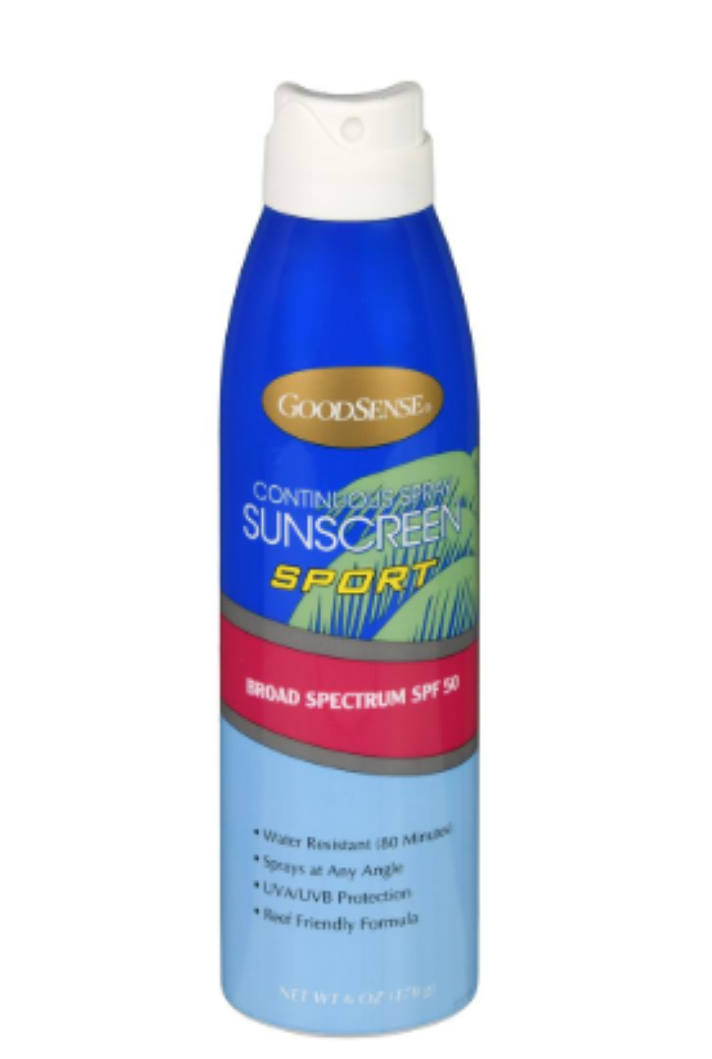 Sunscreen Spray SPF-50, Broad Spectrum, 6 oz