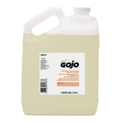 GOJO® Honey Almond Foam Soap, 1 Gallon Pour Bottle, Sold by the each