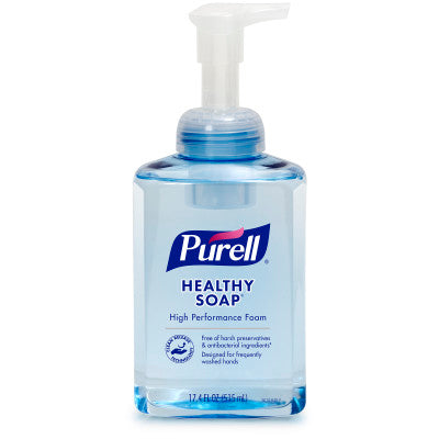 PURELL® CRT HEALTHY SOAP™ High Performance Foam, Counter Top Pump Bottle 17.4 oz, 2 bottles/case
