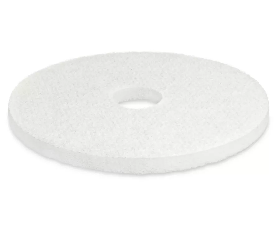 18" White Polishing Pad