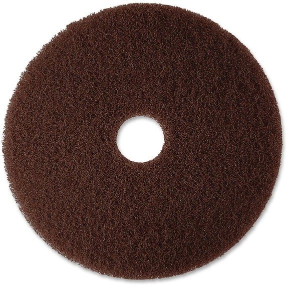Brown 20" Floor Stripping Pad