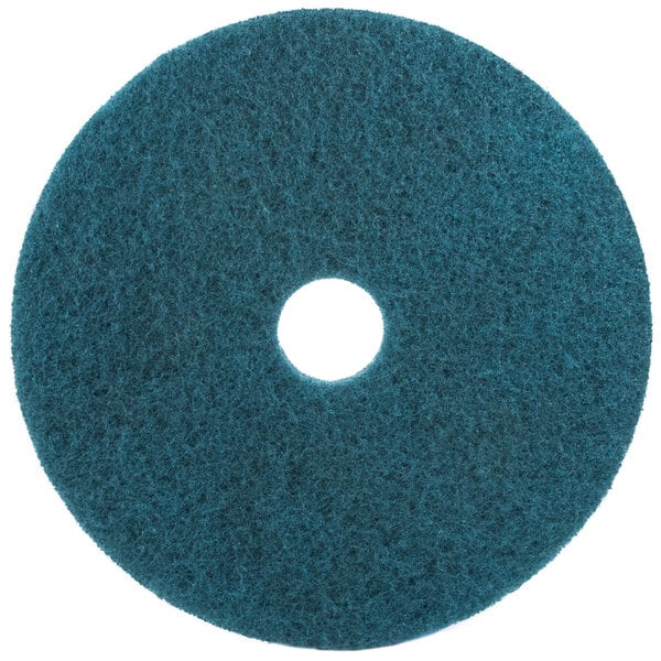 Blue 20" Floor Scrubbing Pad