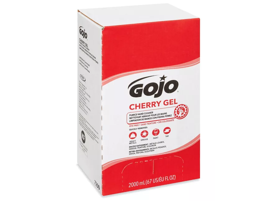 GOJO® Cherry Gel Pumice Hand Cleaner: 2000 mL Refill for GOJO® PRO™ TDX™ Dispenser