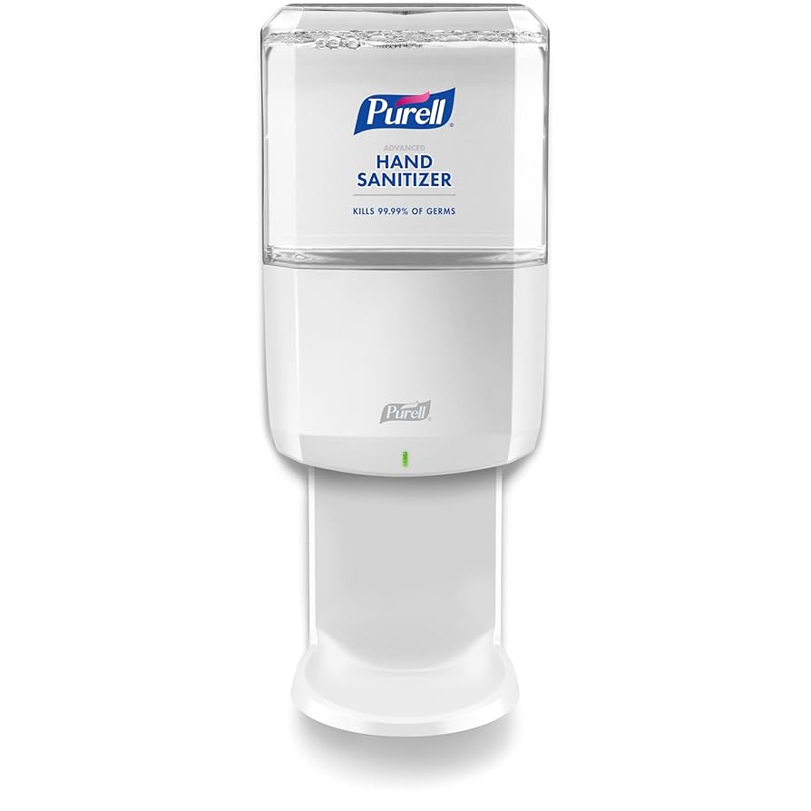 PURELL® ES8 Automatic Touch Free Hand Sanitizer Dispenser, White, Sold by the each