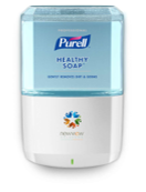 PURELL® ES8 Automatic Touch Free Soap Dispenser with State of Oklahoma Seal, White