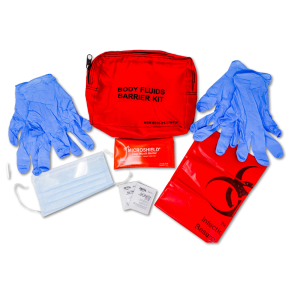 Body Fluid Barrier First Aid Kit
