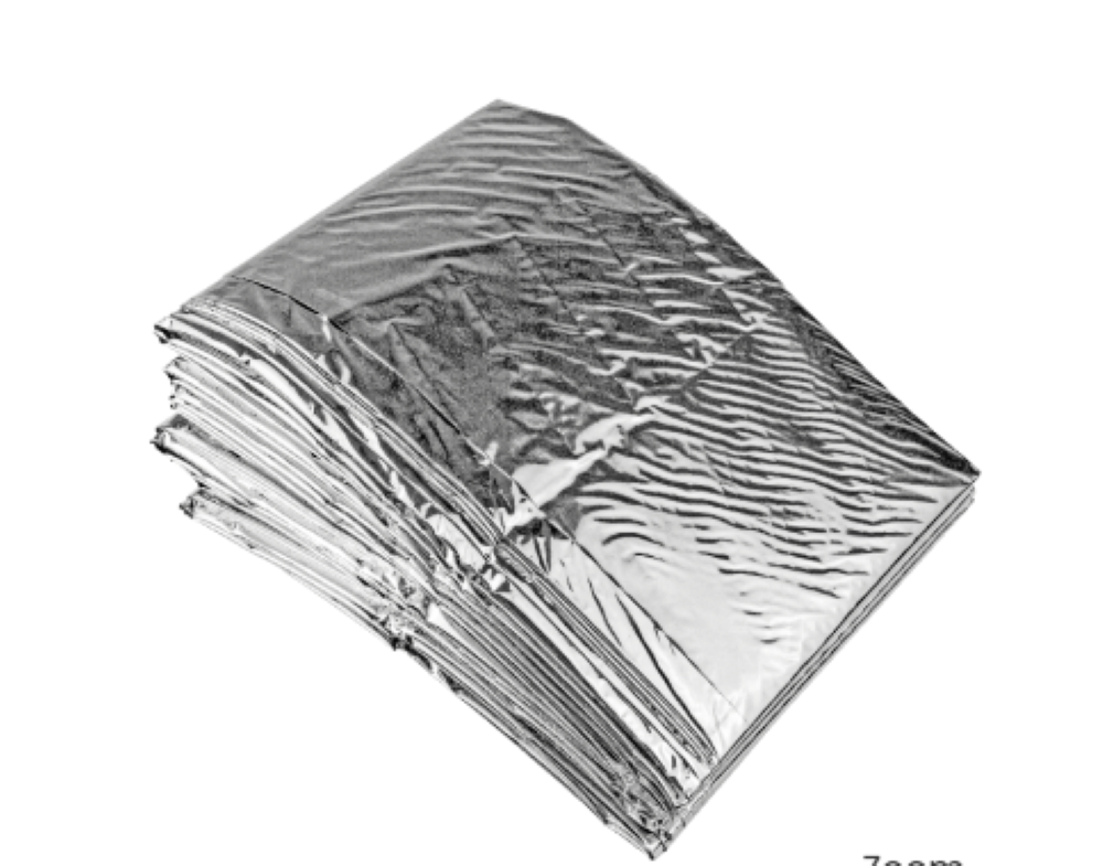 Rescue Blanket Silver, Sold by the each