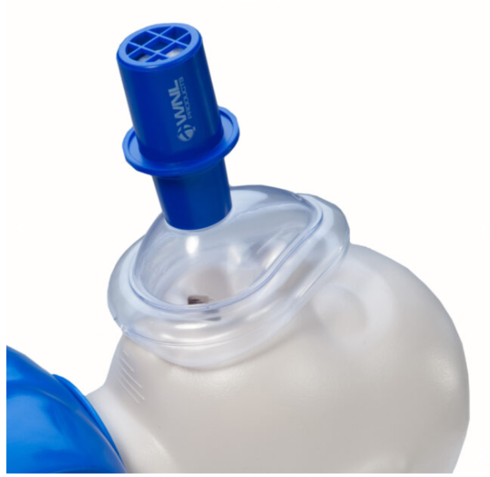 Practi-MASK®  & Practi-VALVE Combo Pack- Infant, 10 masks and 10 valves per box