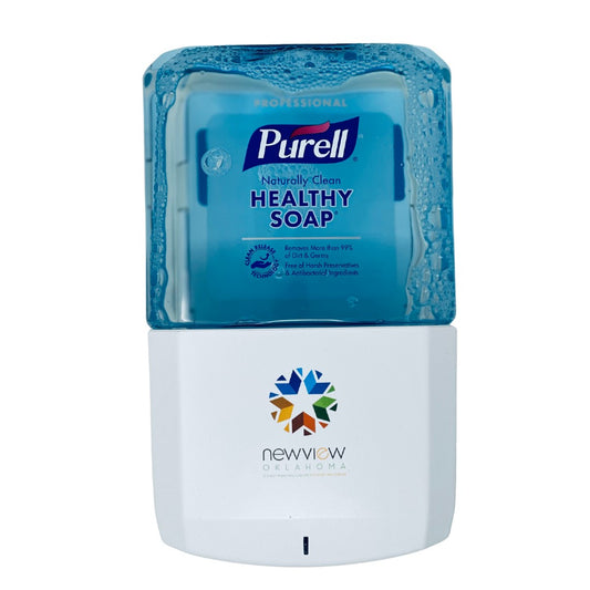 PURELL® ES8 Automatic Touch Free Soap Dispenser with State of Oklahoma Seal, White