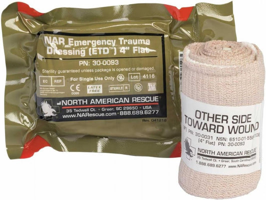 NAR Emergency Trauma Dressing (ETD), 70"L x 4"W