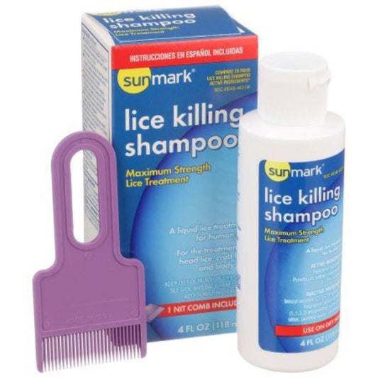 Lice Treatment Shampoo w/ NIT Comb, 4.0 oz.