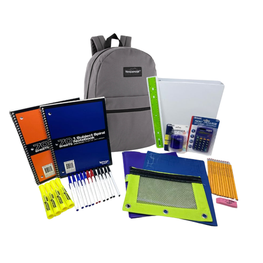 6th–12th Grade Enhanced Kit in a 17" Backpack- Assorted Colors