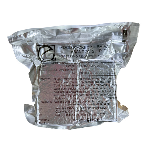 RATION - ABANDON SHIP FOOD PACKET