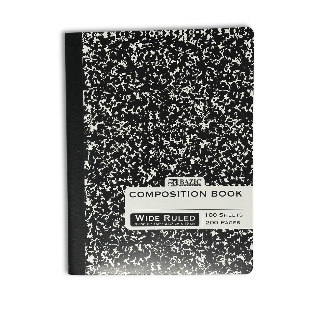 Wide Ruled Composition Book 100ct
