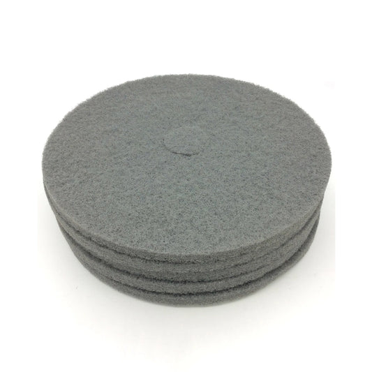 Floor Maintenance Pads- Polishing: 17" Gray Pads, 5 pads/box